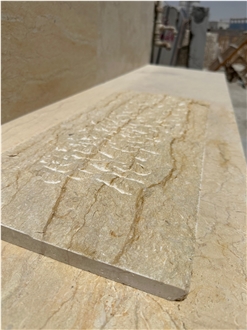 Silvia Egyptian Marble – Split Face Nailed (Chiseled) Tiles