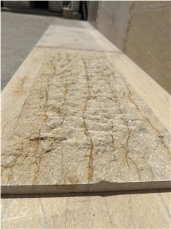 Silvia Egyptian Marble – Split Face Nailed (Chiseled) Tiles