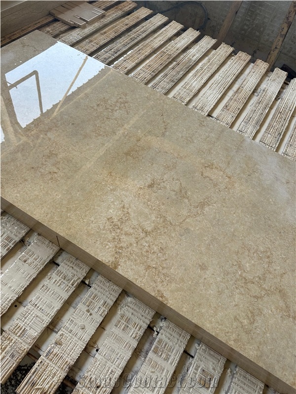 Sunny Menia Beige Egyptian Marble Slabs