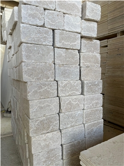 Tumbled Sinai Pearl Egyptian Limestone Cobblestones