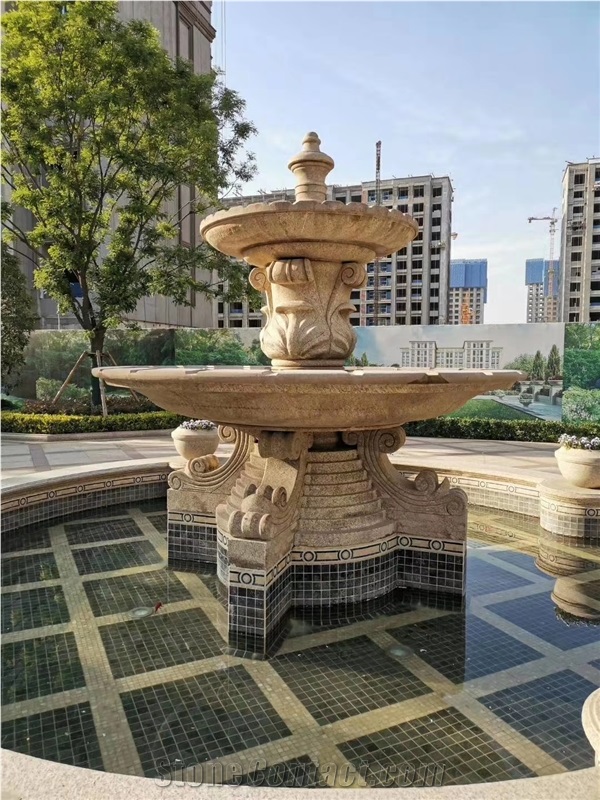 All Color Granite Garden Fountains