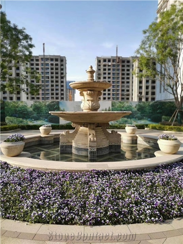 All Color Granite Garden Fountains