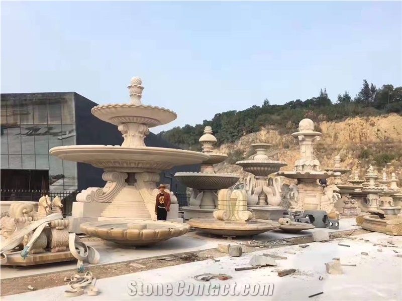 All Color Granite Garden Fountains