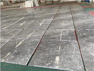 Baltic Gray Marble 3CM Thick Arched Tiles Walls