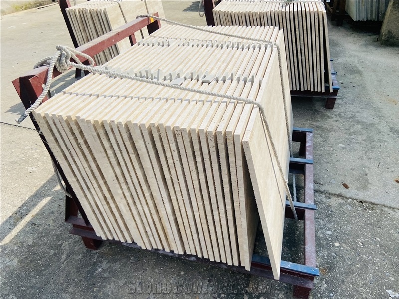 Beige Travertine Tiles 1200×600Mm Matte Finish