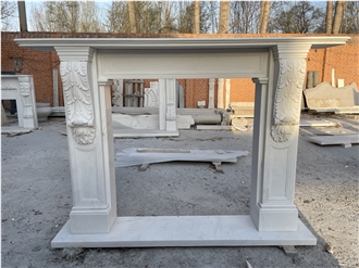 Black Marble Fireplace Mantel