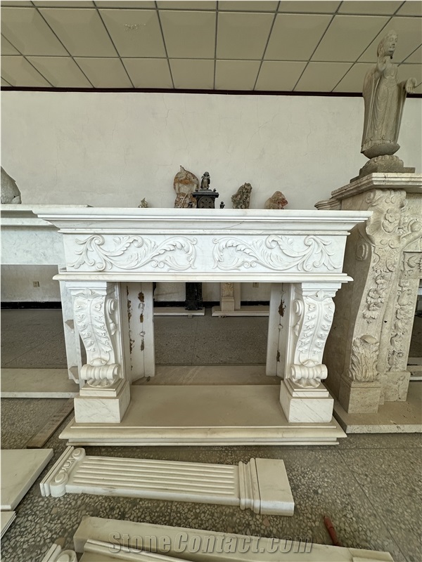 Black Marble Fireplace Mantel