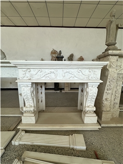 Black Marble Fireplace Mantel