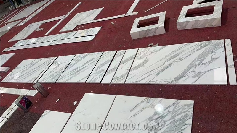 Calacatta White Marble Tiles