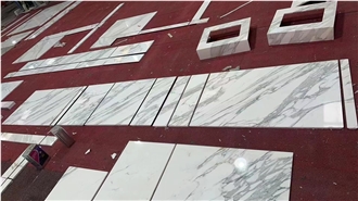Calacatta White Marble Tiles
