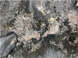 Natural Grey Quartzite Rock Texture Finish Slabs