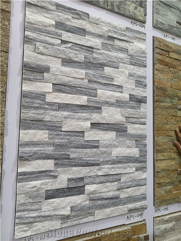 Natural Random Cultured Stone Cladding Panels Veneer