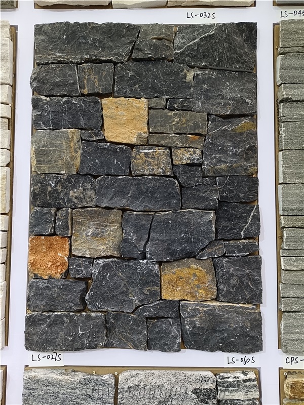 Natural Random Cultured Stone Cladding Panels Veneer
