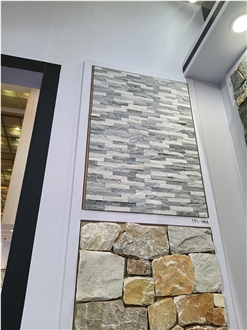 Natural Random Cultured Stone Cladding Panels Veneer
