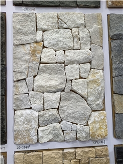 Natural Random Cultured Stone Cladding Panels Veneer