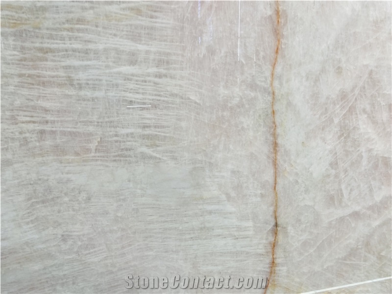 Pink Cristallo Quartzite Slabs 20Mm Thick