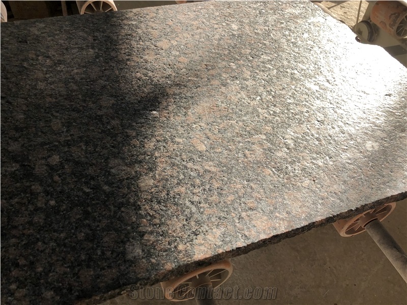 Tan Brown Granite Leather Surface Slabs