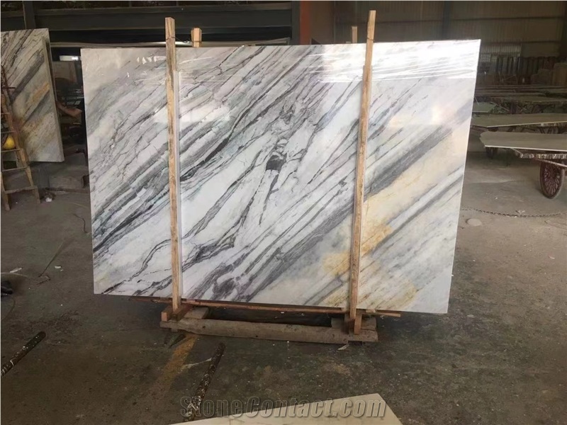 Juventus White Marble Slabs