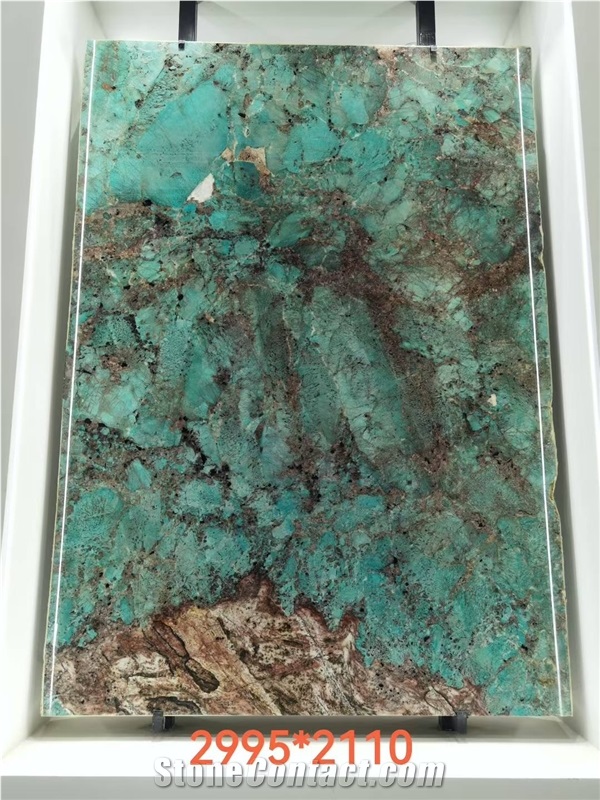 Brazillian Luxury Amazon Green Quartzite Slabs