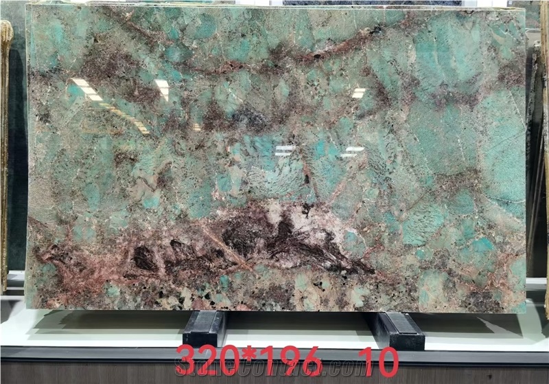 Brazillian Luxury Amazon Green Quartzite Slabs