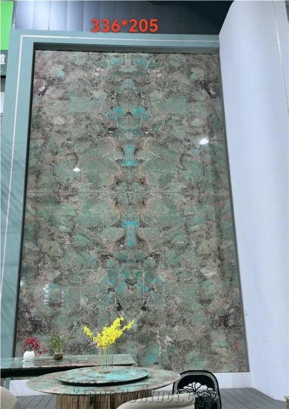 Brazillian Luxury Amazon Green Quartzite Slabs