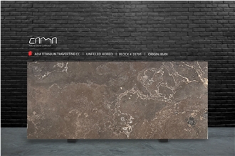 Titanium Travertine Slabs Titanium Travertine Slabs