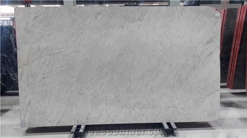 Palia White Marble Slabs, Marble Tiles