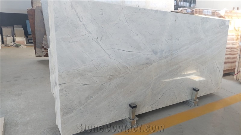 Palia White Marble Slabs, Marble Tiles