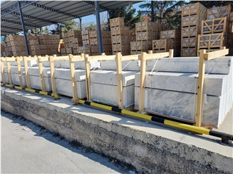Palia White Marble Slabs, Marble Tiles
