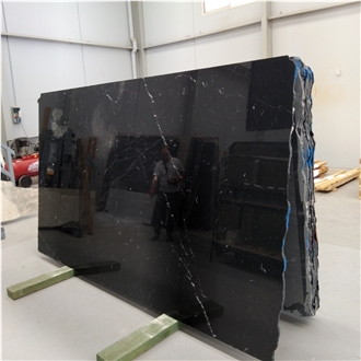 Turkey Black Marquina Marble Slabs