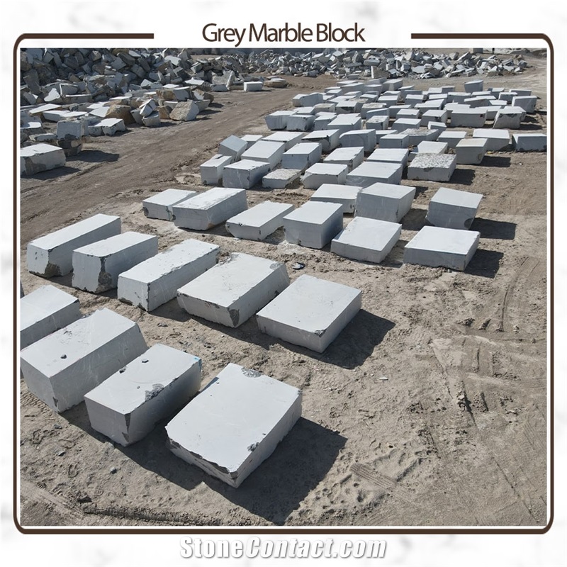 Esfahan Lashotor Pietra Gray Marble Blocks