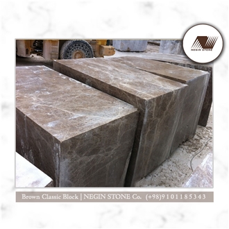 Iran Classic Brown Marble Blocks Iran Classic Brown Marble Blocks