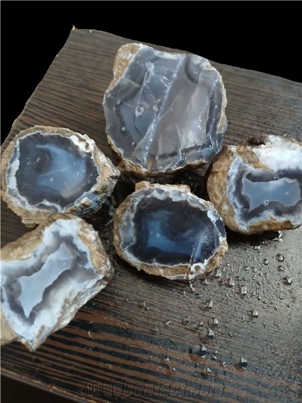 Blue Agate Stone Boulders