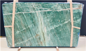 Emerald Lake Quartzite/Pampers Green Quartzite Slabs