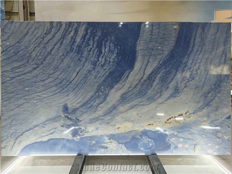 Azul Macaubas Quartzite Luxury Stone Big Slabs