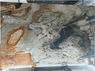 Modern Luxury Quartize Stone Polished Slabs