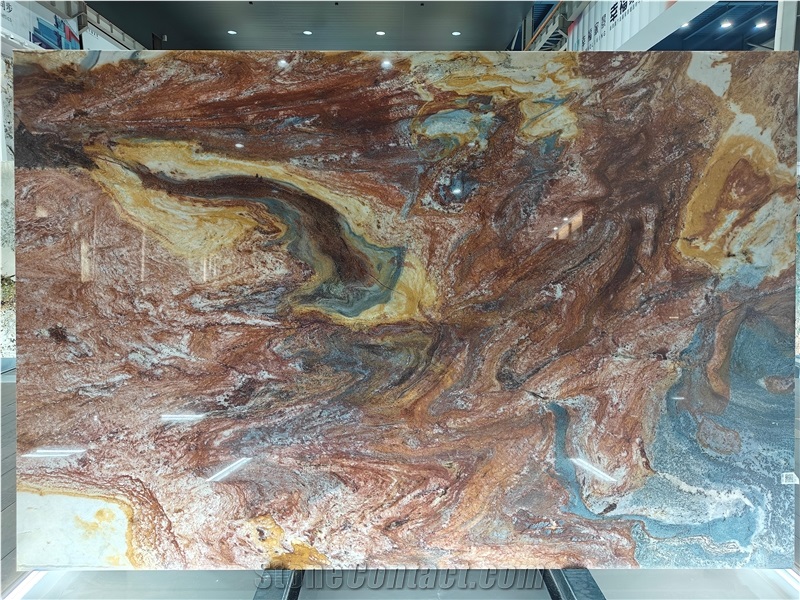Modern Luxury Quartize Stone Polished Slabs