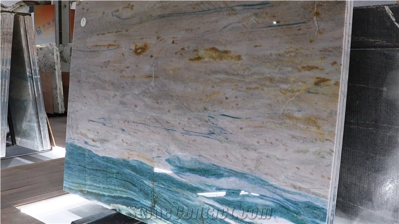 Modern Luxury Quartize Stone Polished Slabs