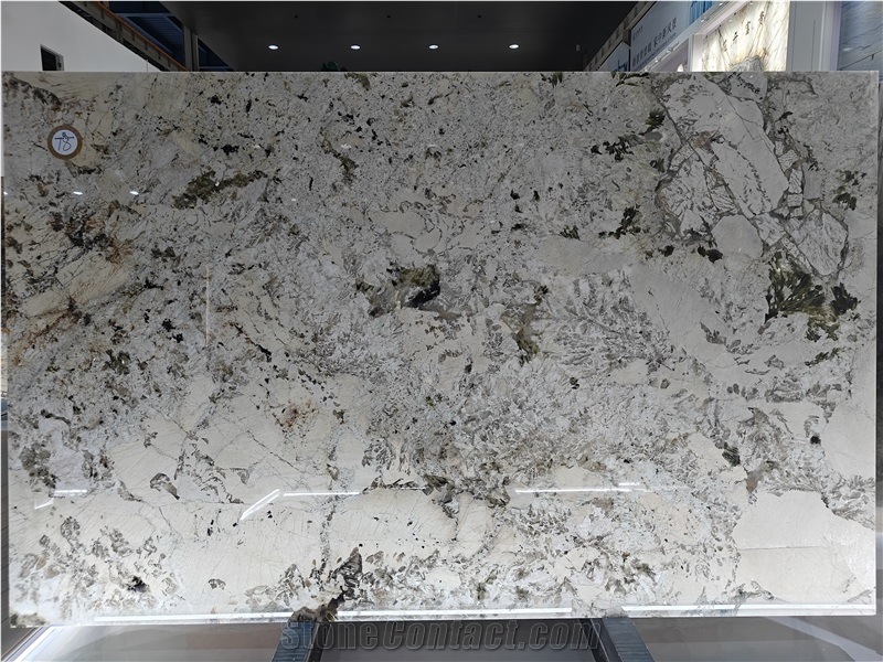 Peacock Flaunting Its Tail Quartzite Slabs