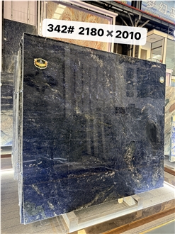 Brazil Azul Bahia Granite Slab Customzied Floor Tiles