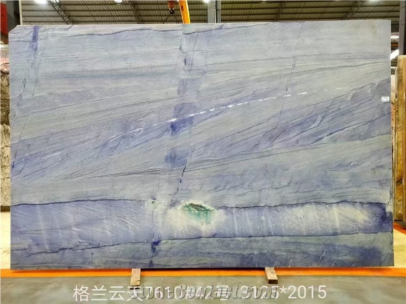 Brazil Azul Macaubas Quartzite Slabs Wall Decor Tile