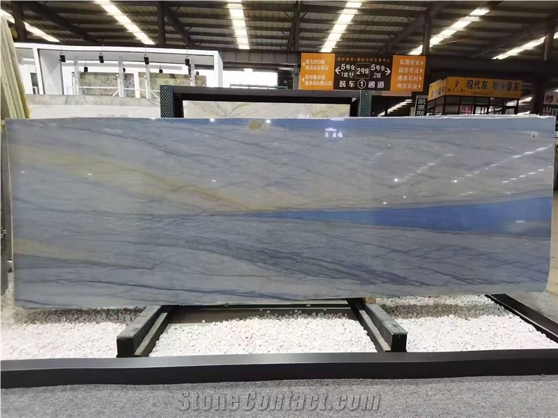 Brazil Azul Macaubas Quartzite Slabs Wall Decor Tile