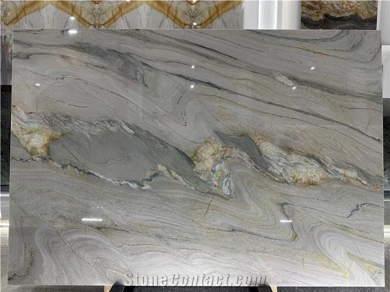 Brazil Fusion Gold Quartzite Slabs