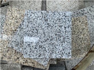 Hubei Sesame White Granite Slabs