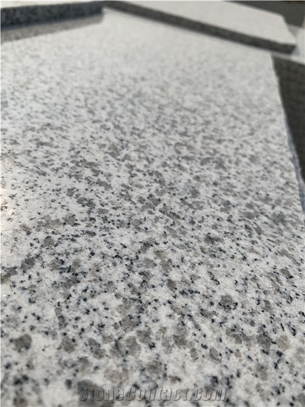 Hubei Sesame White Granite Slabs