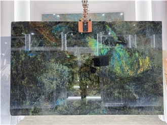 Madagascar Labradorite Blue Granite Slabs