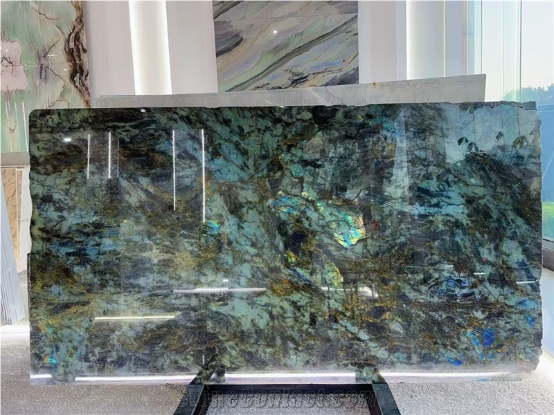 Madagascar Labradorite Blue Granite Slabs