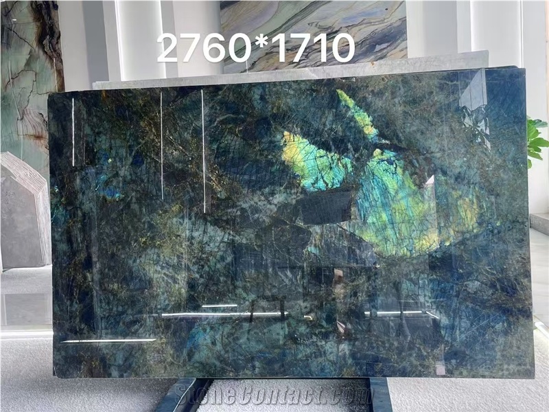 Madagascar Labradorite Blue Granite Slabs