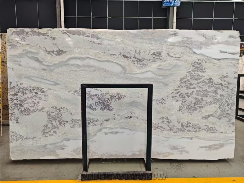 Namibia Royal Oyster White Marble Slab Tiles