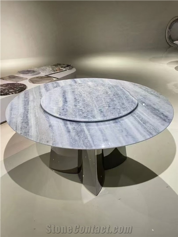 Oem Odm Saturnia Gold Granite Dining Tables For Custome